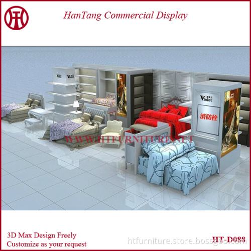 Good quality mall clothing showcase design for sale
